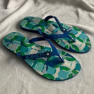 COACH Kerrie Rubber Jellies Flip Flop Sandals Sz 10